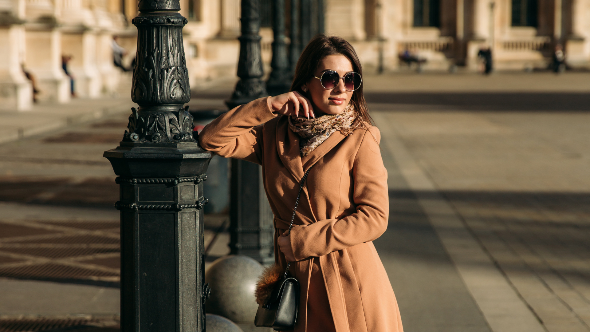 Woman wearing luxury fashion
