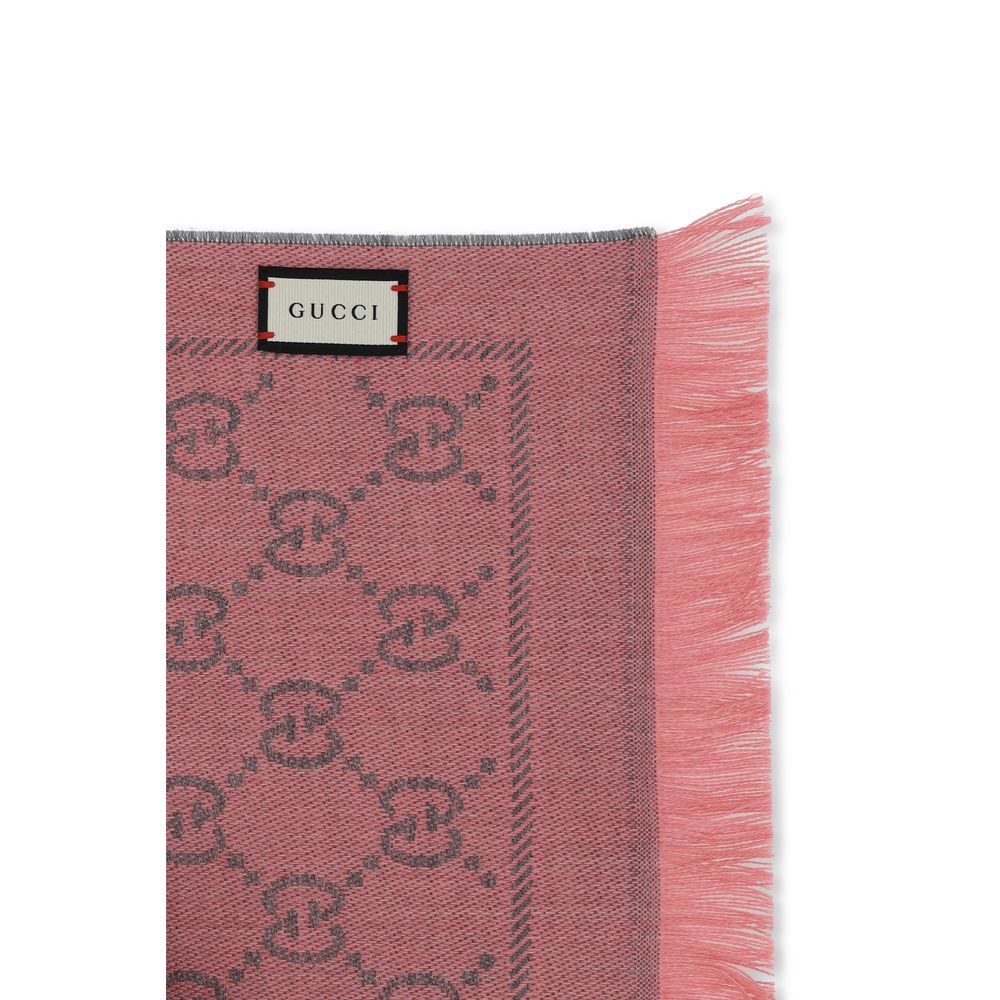 Gucci Multicolor Wool Scarf