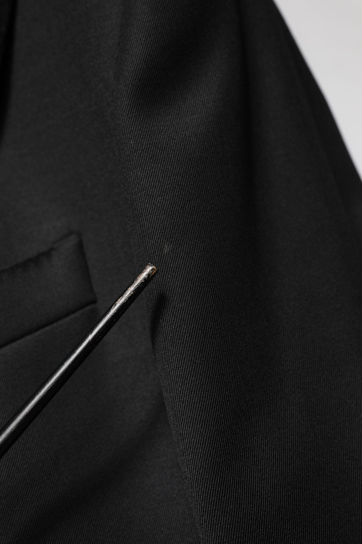 Dolce & Gabbana Black Wool Single Breasted Jacket Blazer