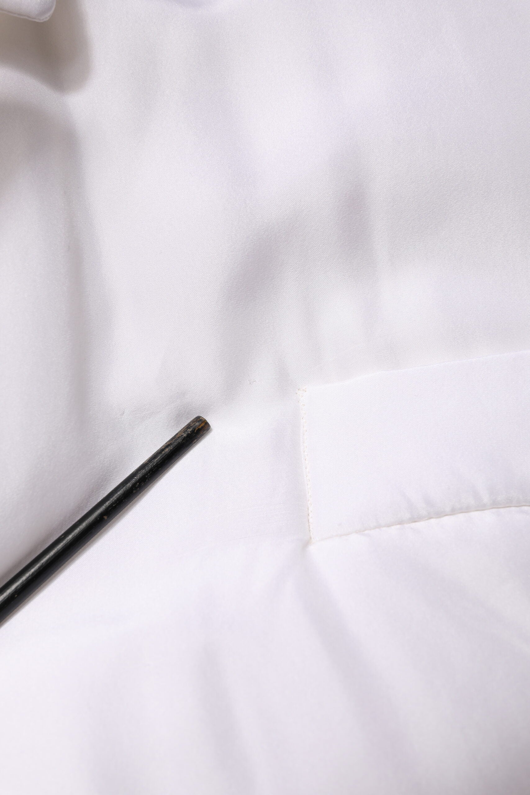 Dolce & Gabbana White Silk Padded Parka Men Coat Jacket