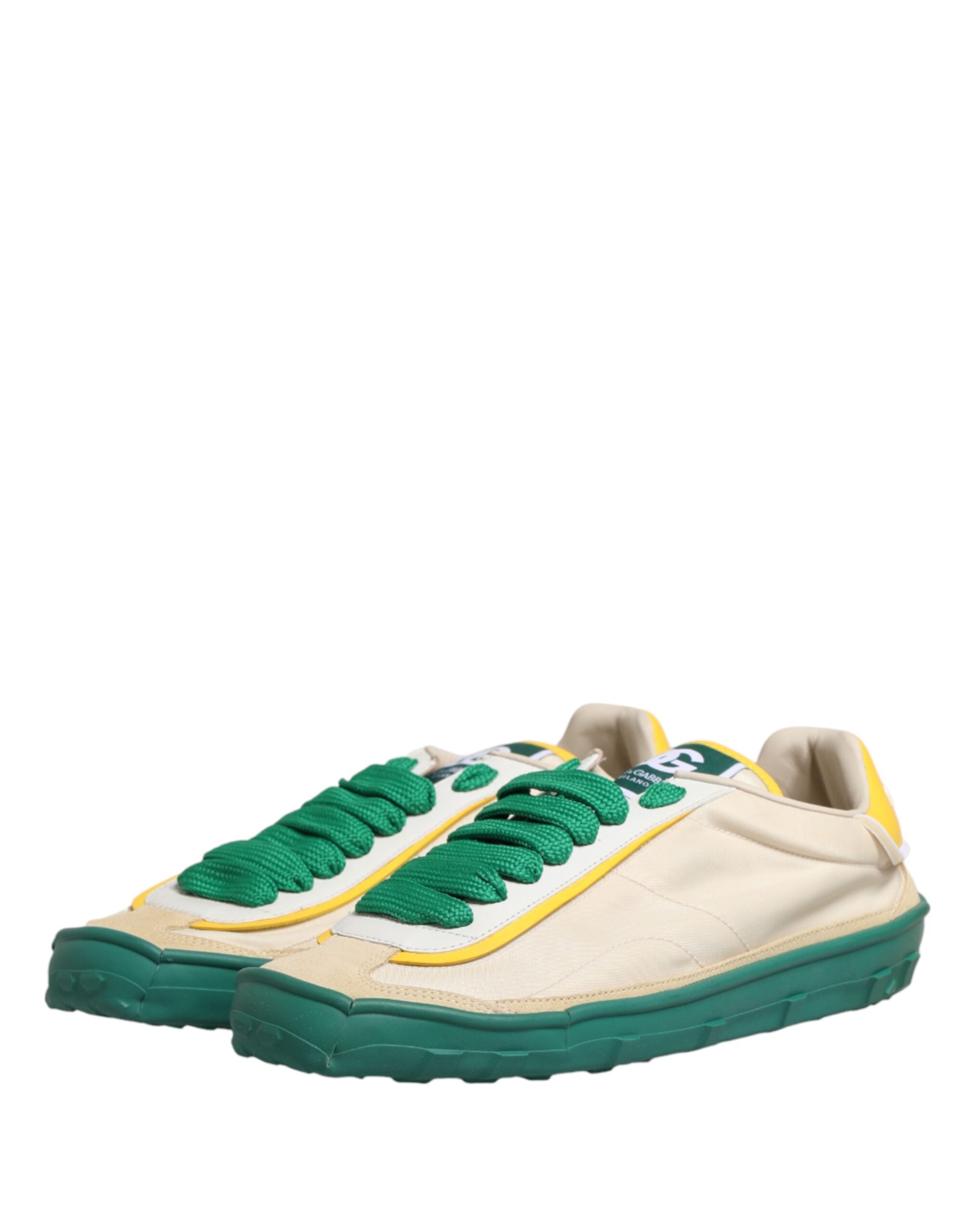 Dolce & Gabbana Multicolor Old Runner Lace Up Sneakers Shoes