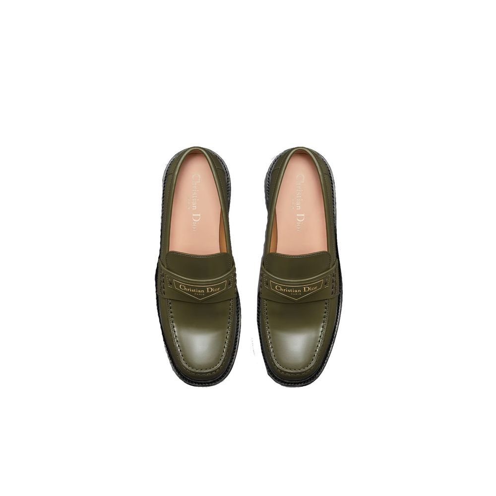 Dior Bicolor Calfskin Loafers