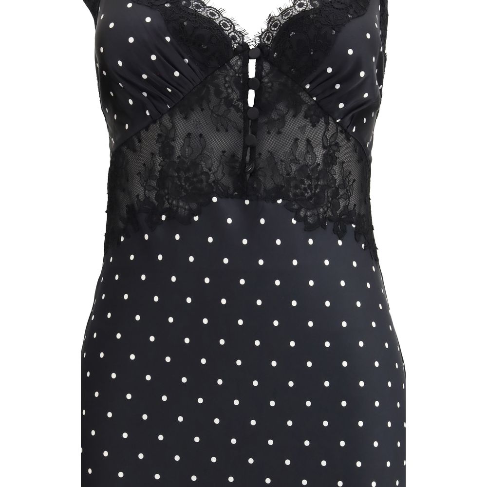 Self-Portrait Multicolor Polyester Long Dress