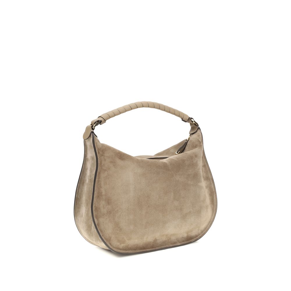 Chloé Beige Calf Leather Bos Taurus Shoulder Bag