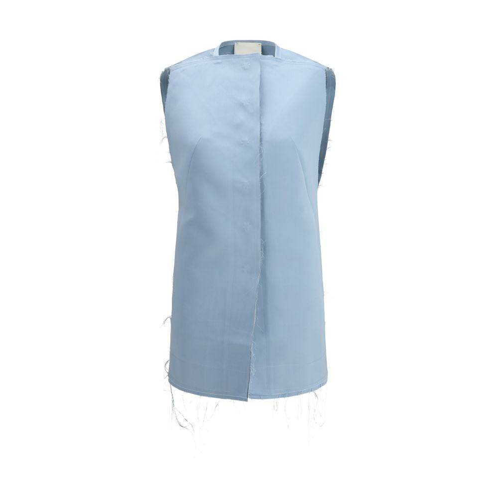 Di Stavnitser Light Blue Polyester Casual Dress