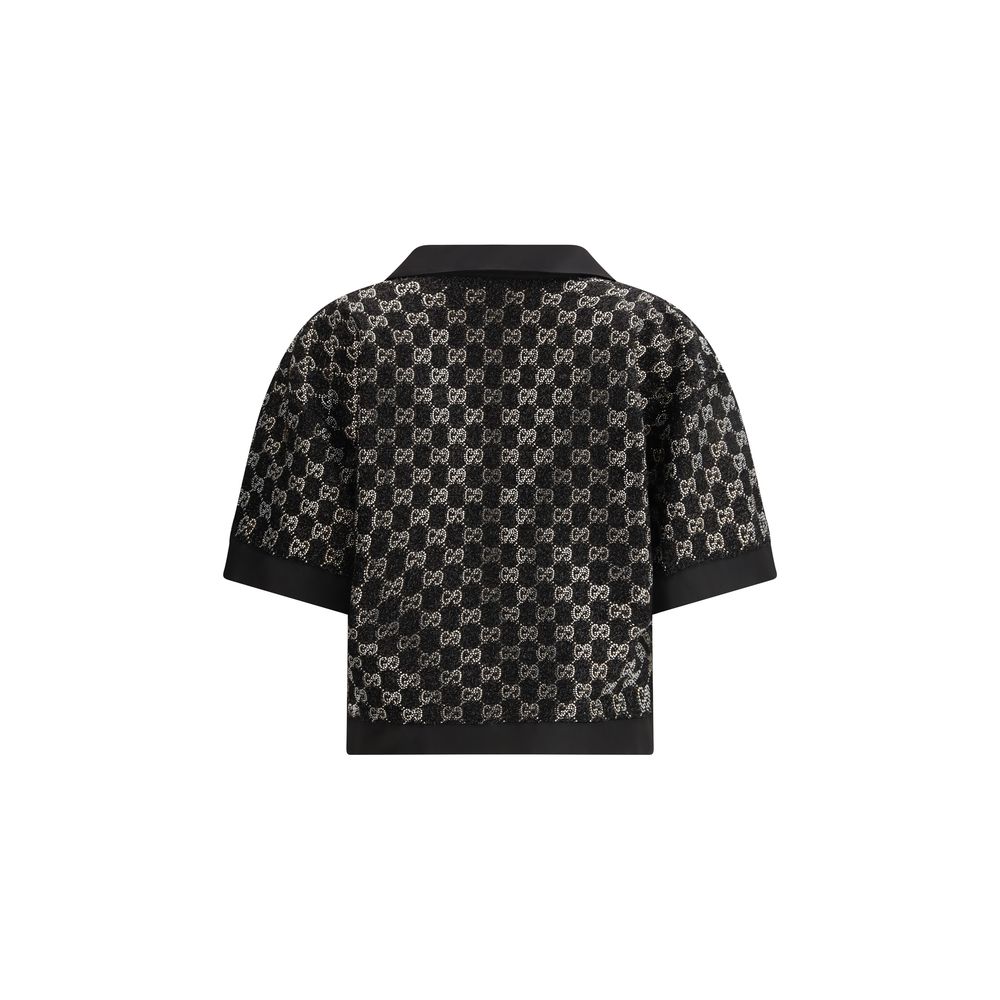 Gucci Black Viscose Shirt