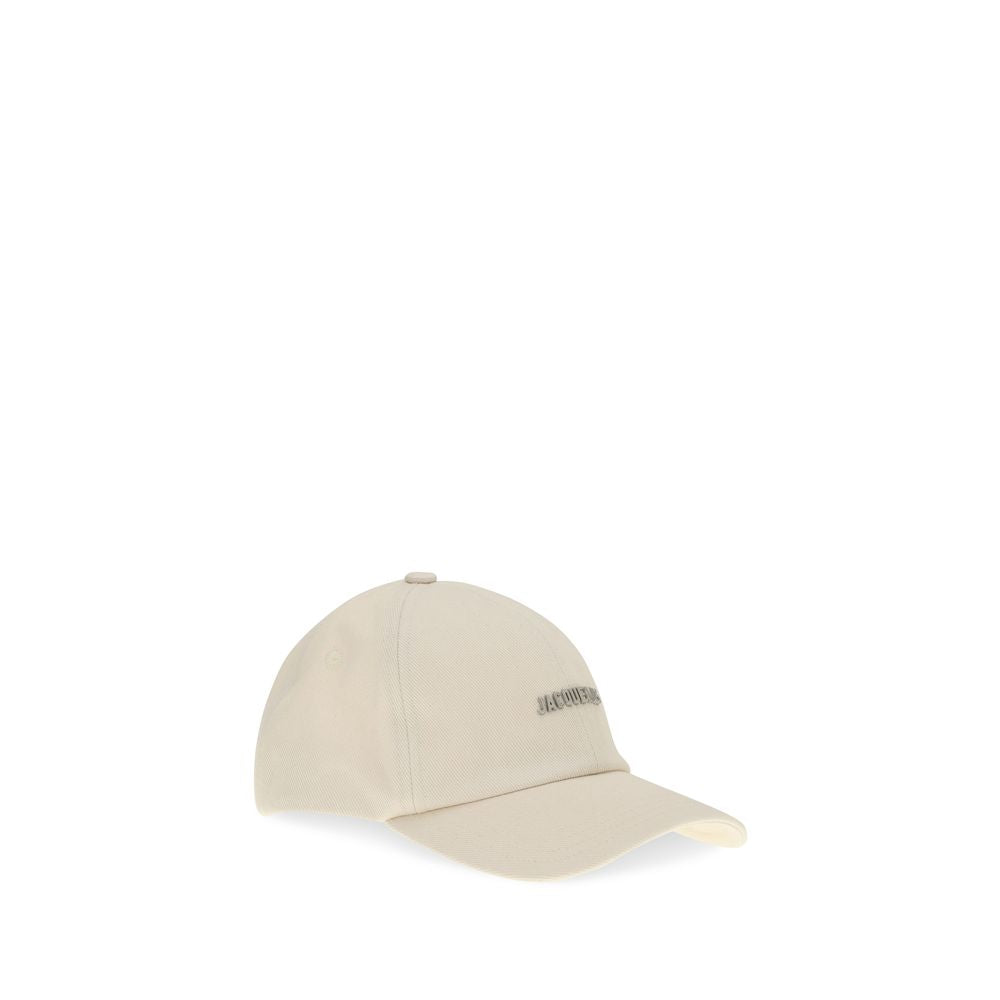 Jacquemus Beige Cotton Cap (Baseball Hat)