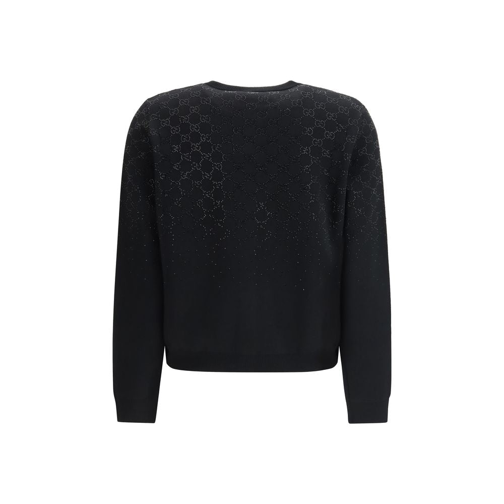 Gucci Black Wool Cardigan