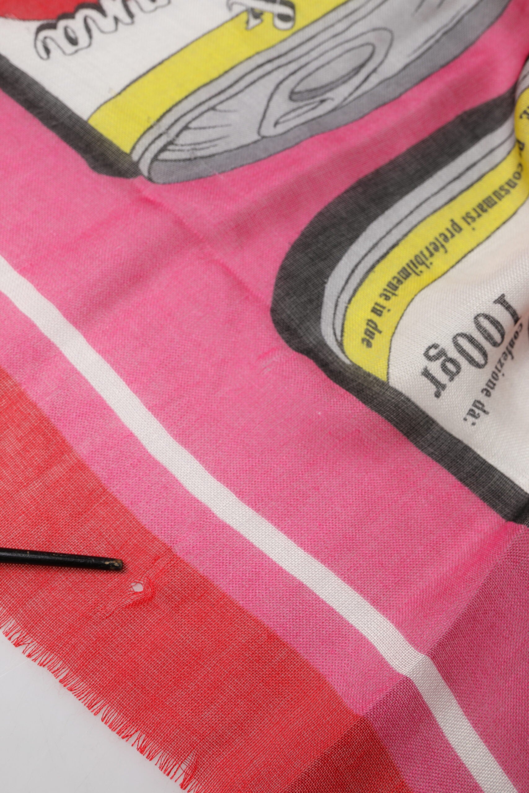 Dolce & Gabbana Pink DG Amore Print Neck Square Shawl 140cm x 135cm Scarf