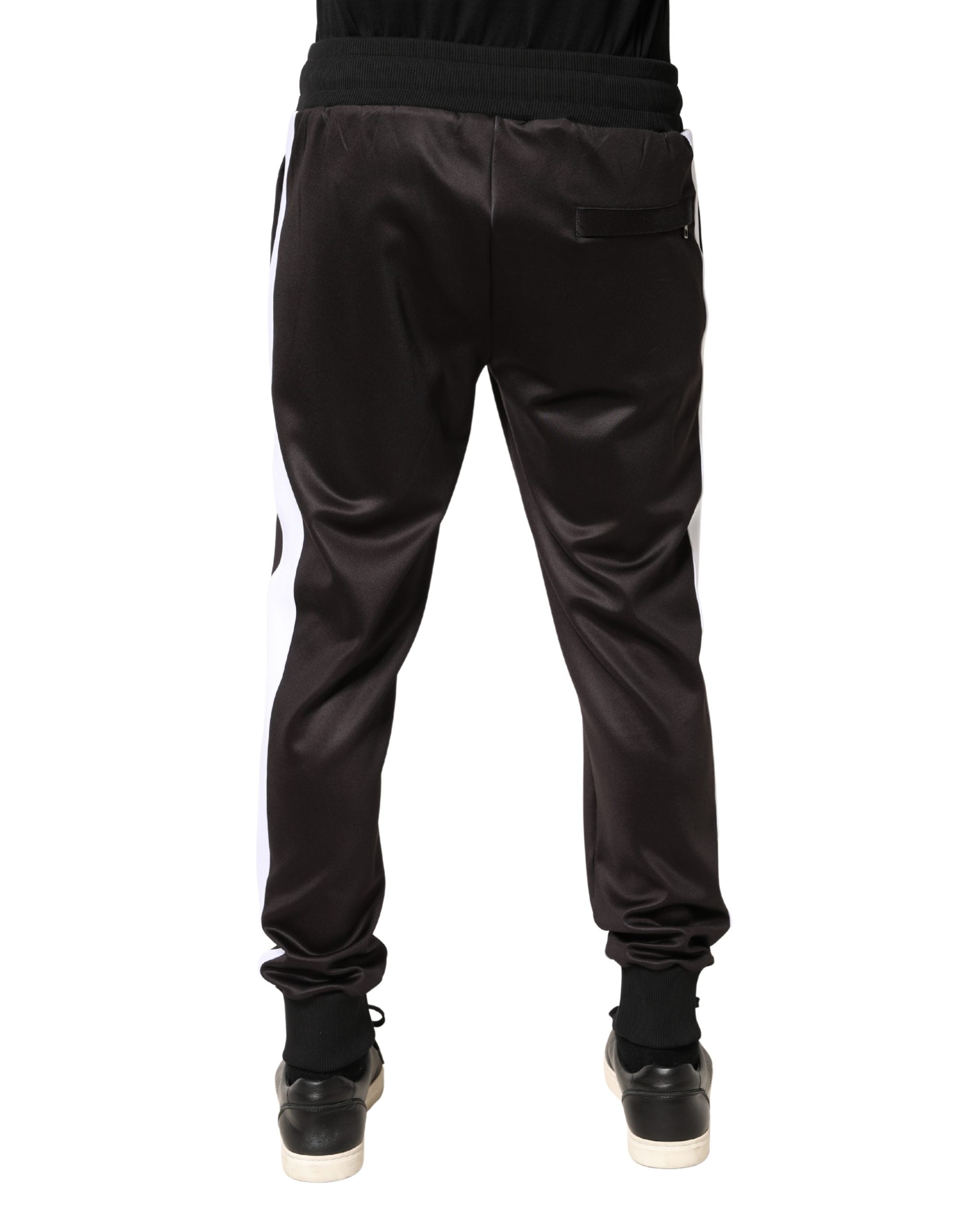 Dolce & Gabbana Brown Polyester Skinny Jogger Trouser Pants