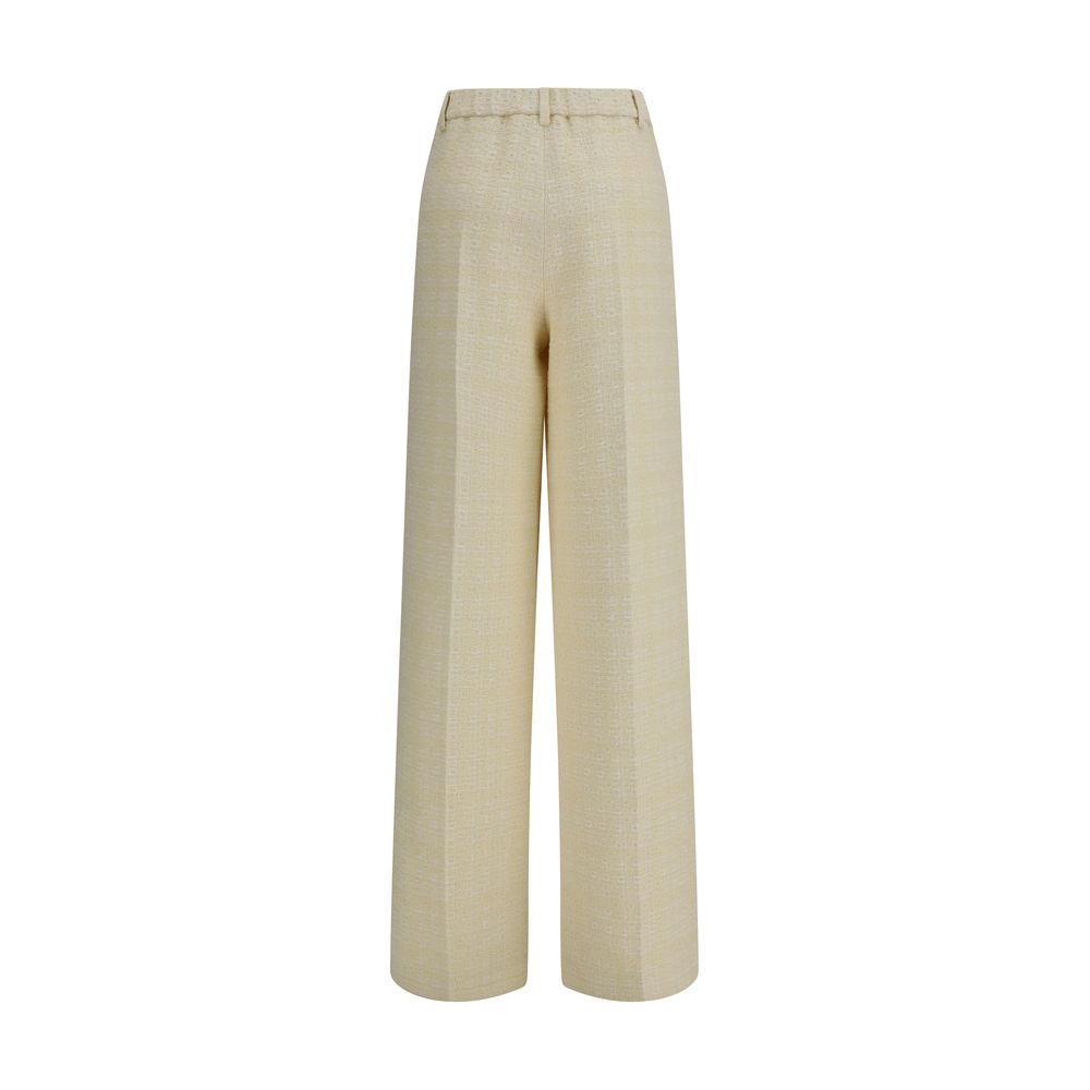 Gucci Beige Cotton Casual Pants