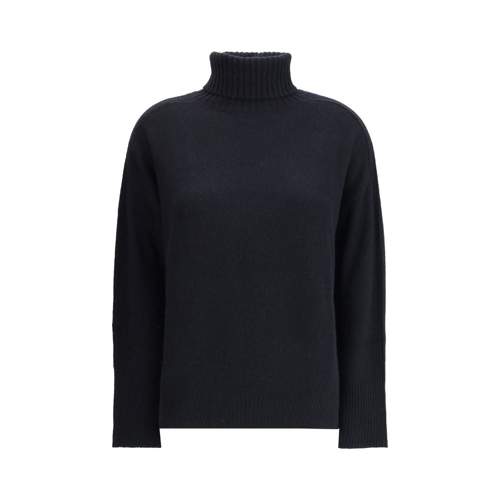 Allude Black Cashmere Sweater