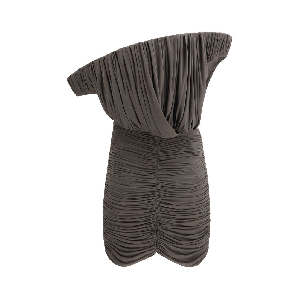 Magda Butrym Brown Copper Casual Dress