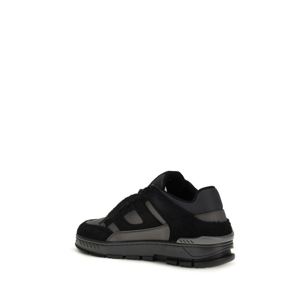Axel Arigato Black Calf Leather Bos Taurus Athletic Sneakers
