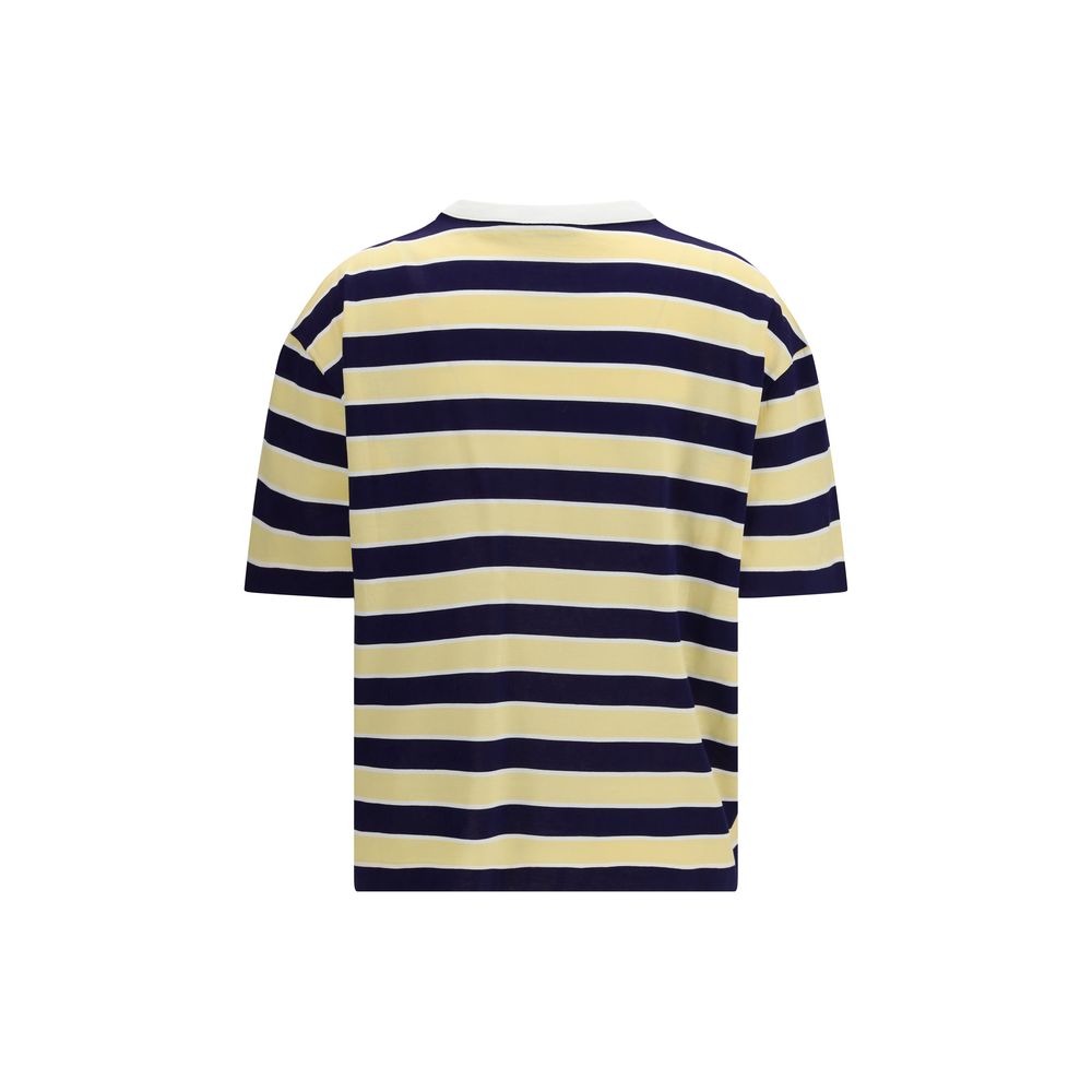 Prada Bicolor Cotton T-Shirt