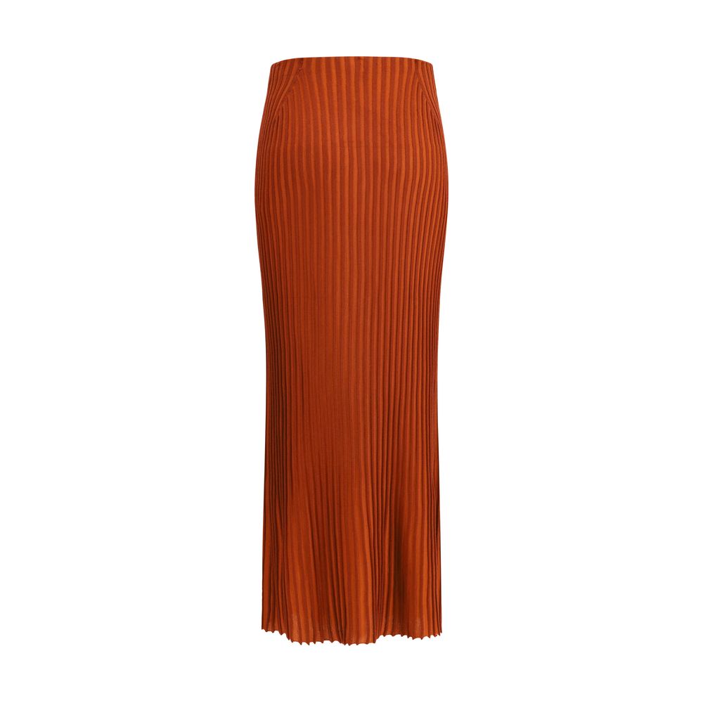 Gabriela Hearst Multicolor Merino Wool Long Skirt