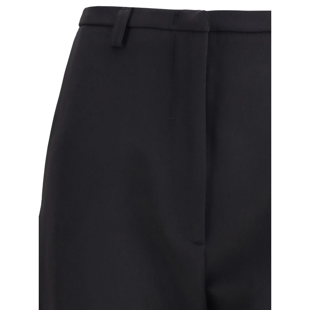 The Latest Black Polyester Skinny Pants