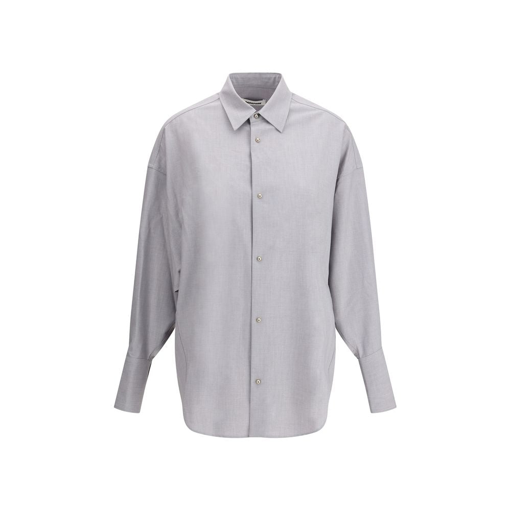 Darkpark Gray Polyester Shirt