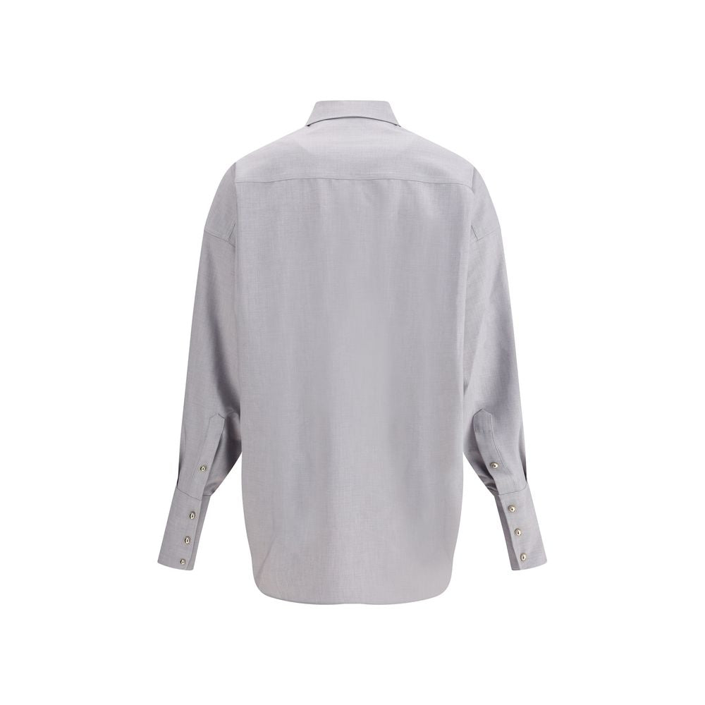 Darkpark Gray Polyester Shirt