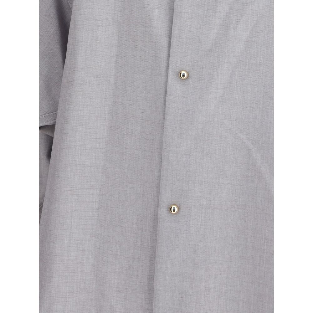 Darkpark Gray Polyester Shirt