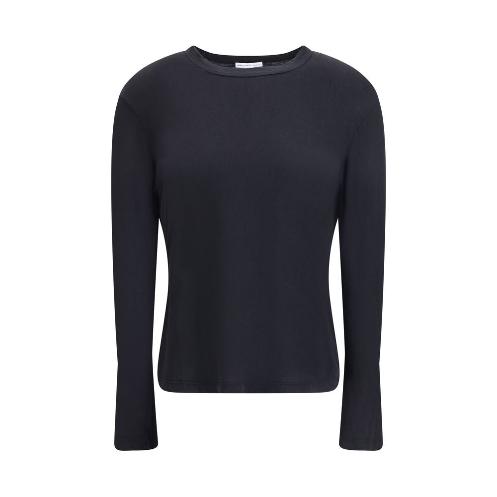 James Perse Black Cotton Sweatshirt