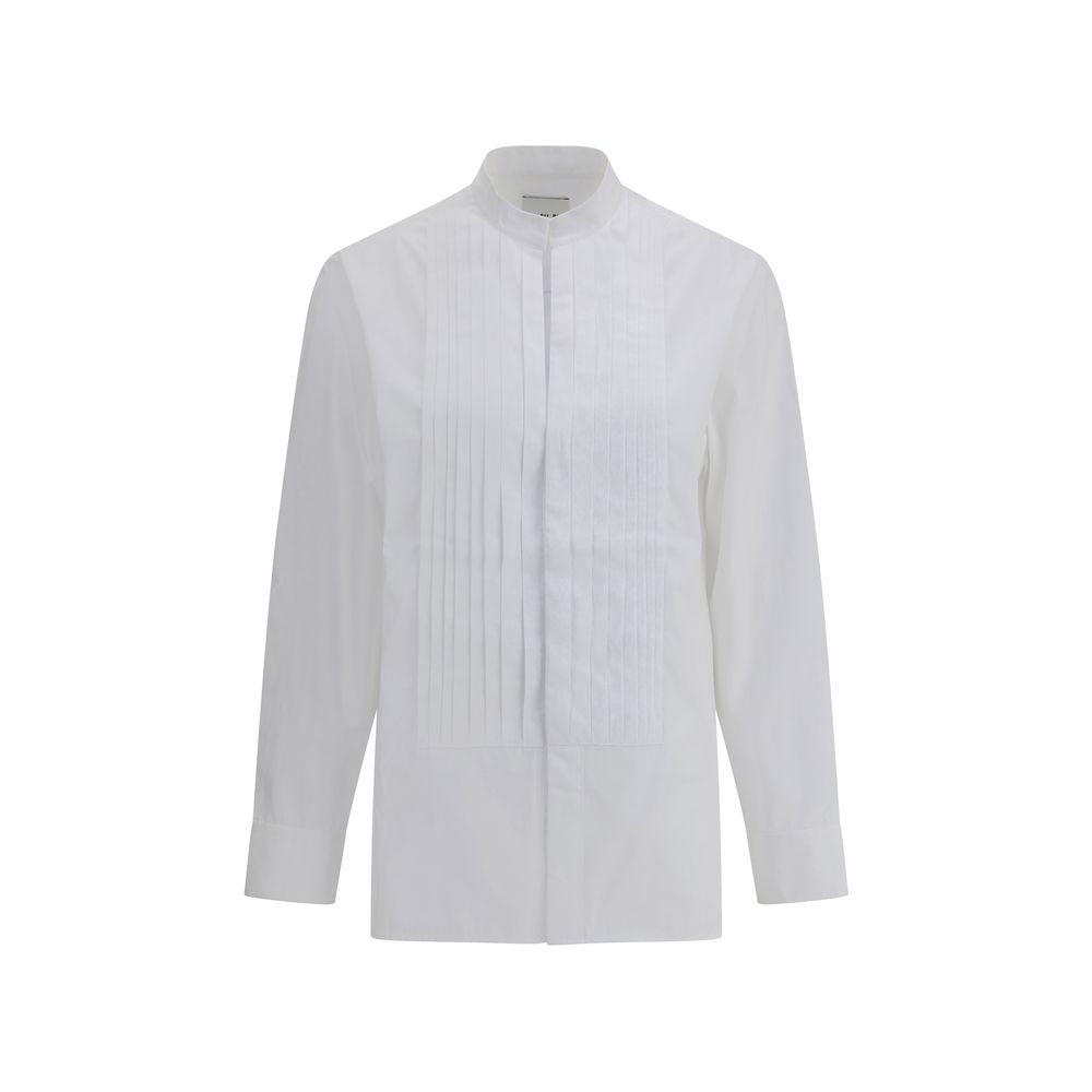 SA SU PHI White Cotton Dress Shirt