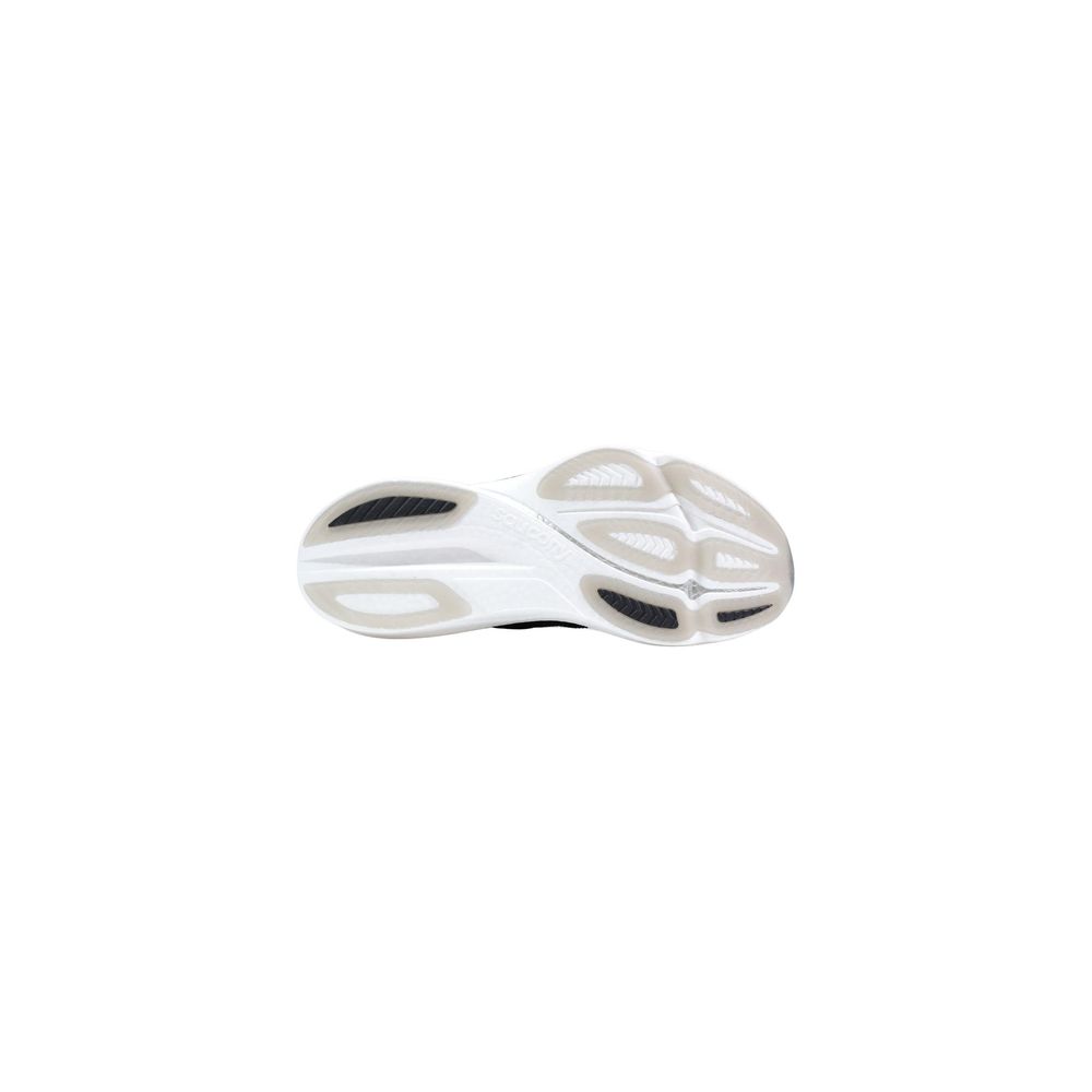Saucony Black And White Textile Athletic Sneakers