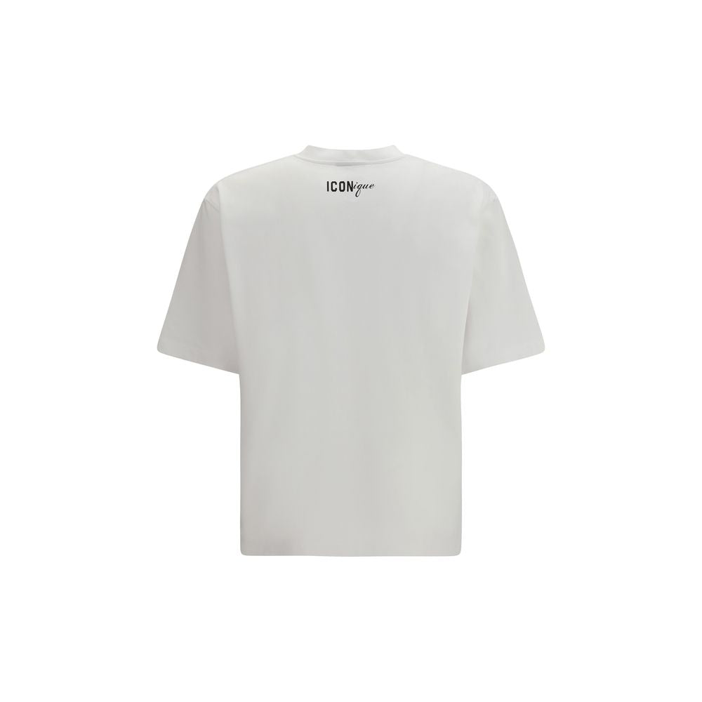 Dsquared² White Cotton T-Shirt
