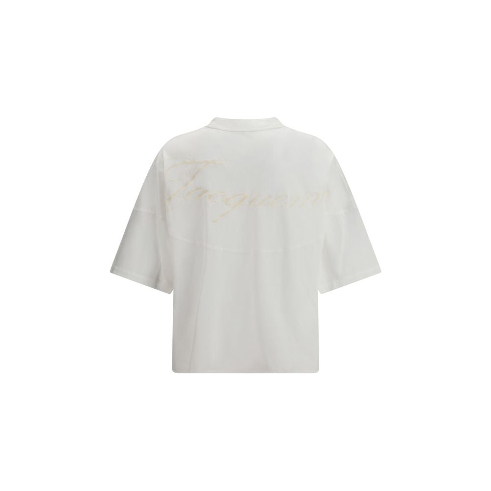 Jacquemus White Cotton T-Shirt