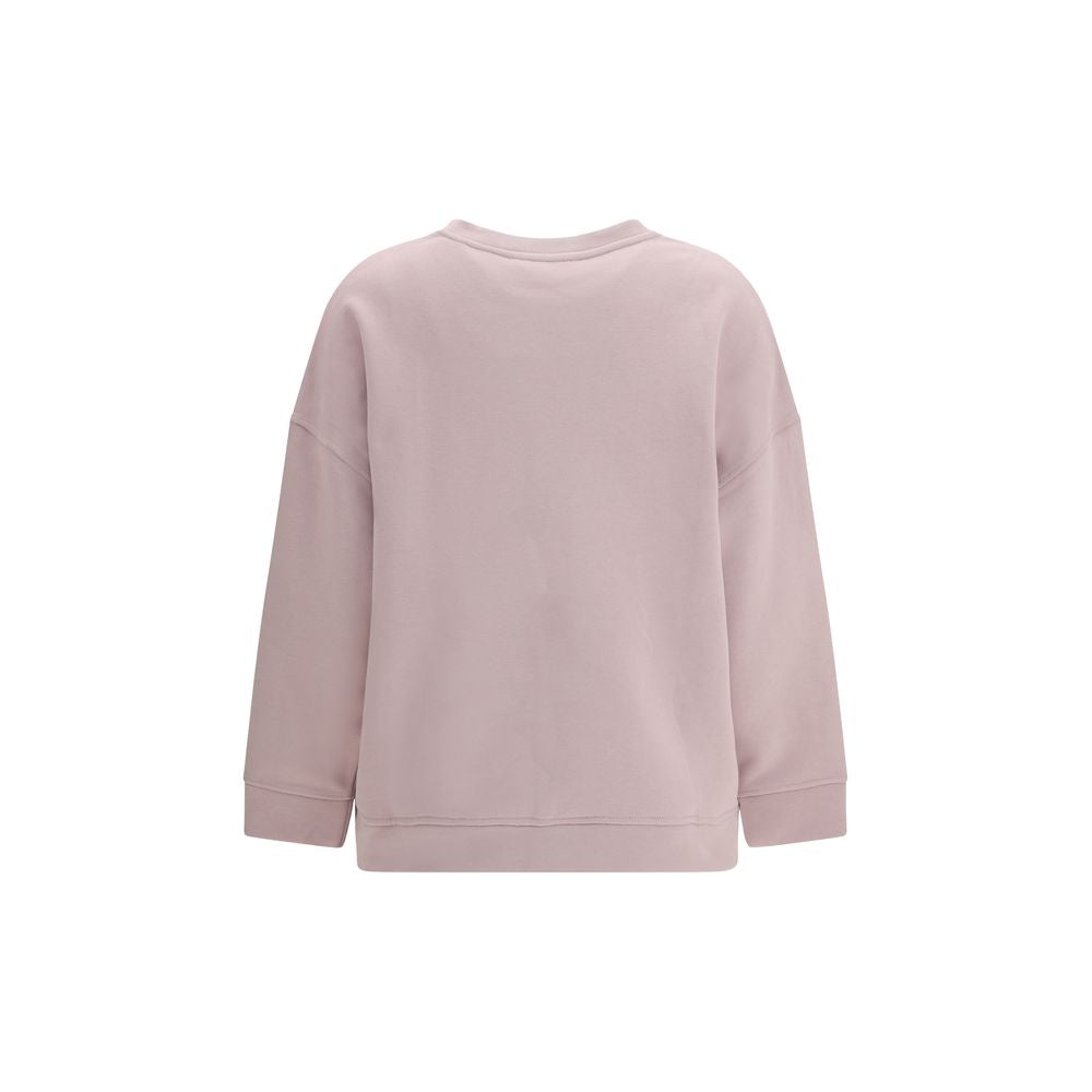 Max Mara Purple Cotton Sweatshirt