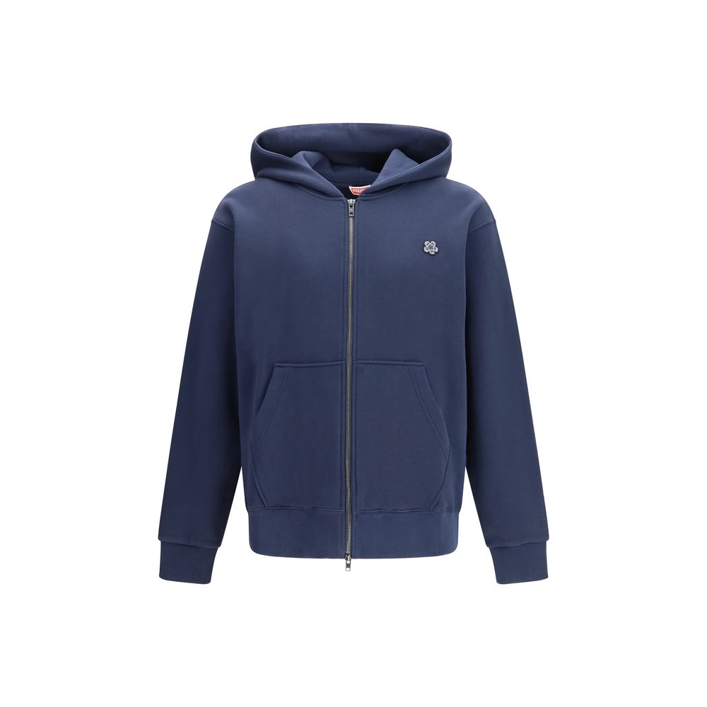 Kenzo Blue Cotton Sweatshirt