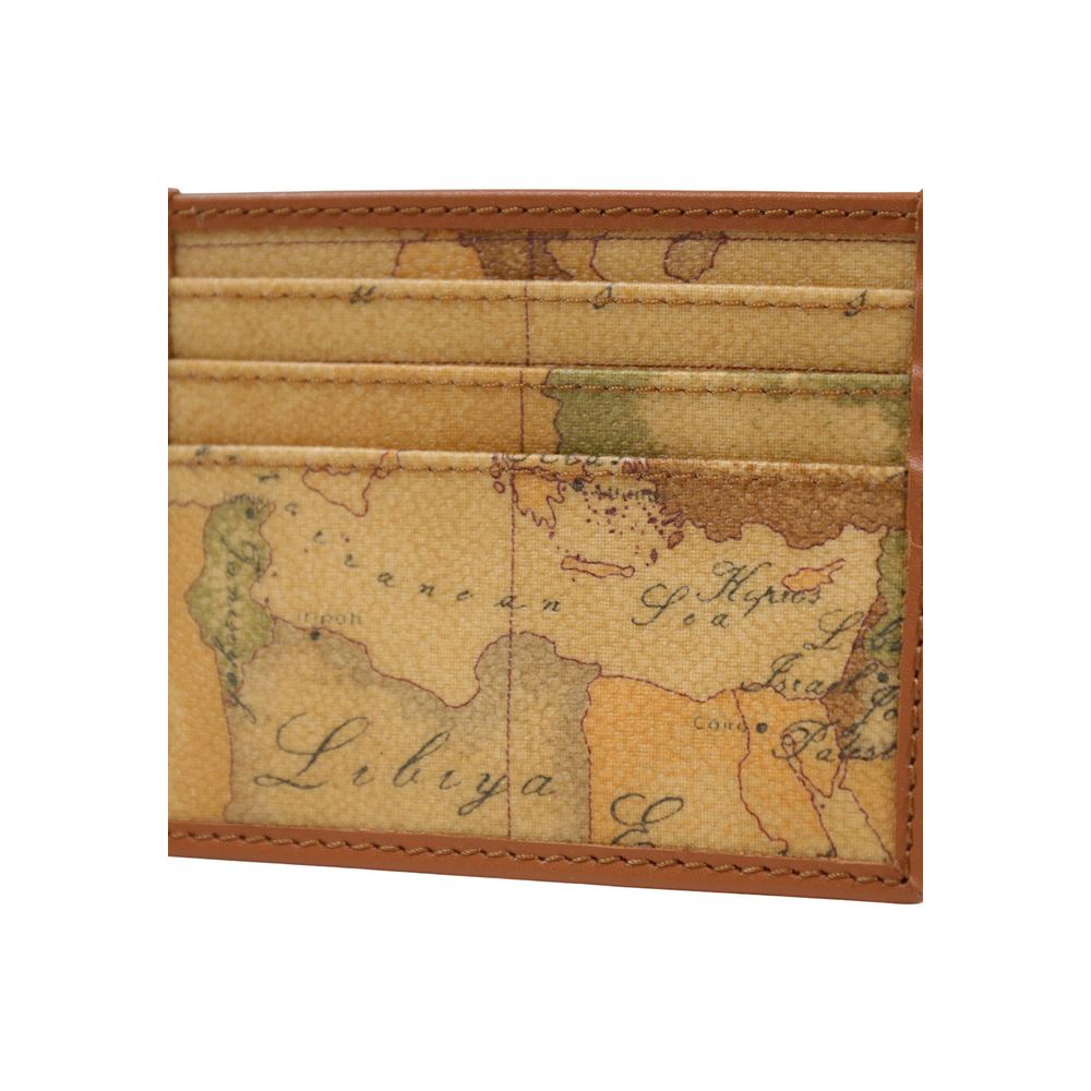 Alviero Martini Prima Classe Beige Polyethylene Cardholder