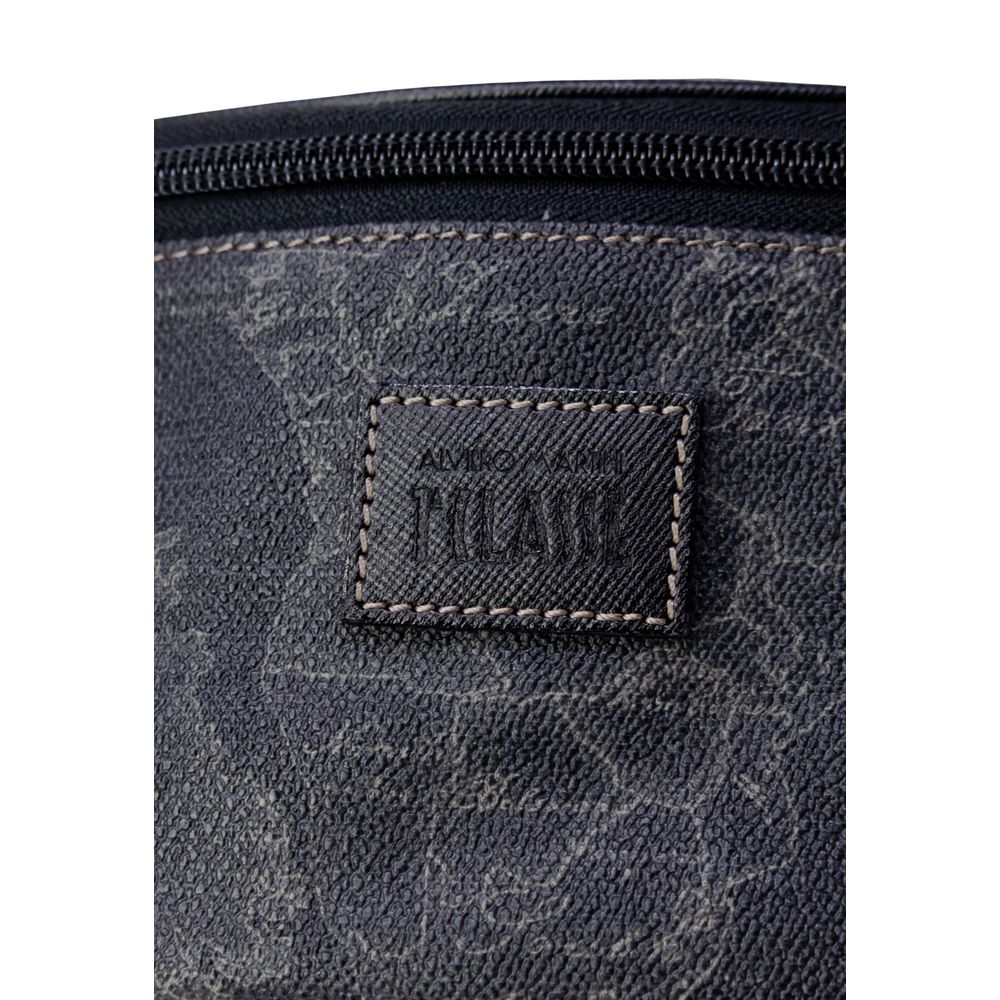 Alviero Martini Prima Classe Black Polyester Belt Bag