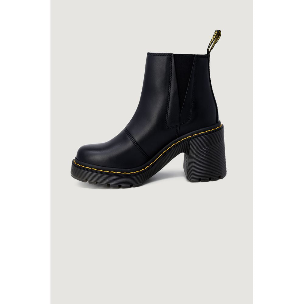 Dr. Martens Black Leather High Heel Pumps