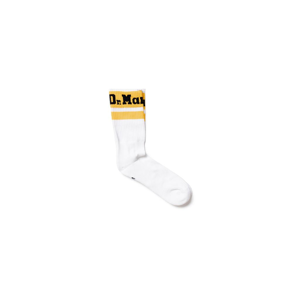 Dr. Martens White Cotton Socks