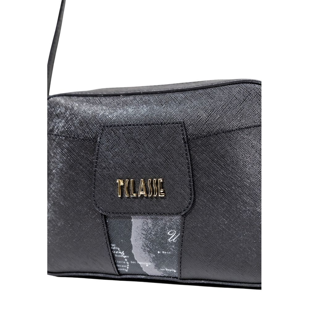 Alviero Martini Prima Classe Black Pvc Handbag