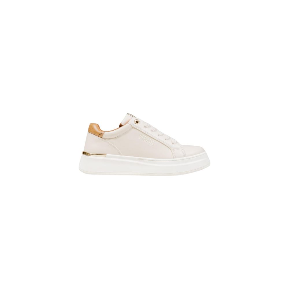 Alviero Martini Prima Classe White Polyethylene Chunky Sneakers