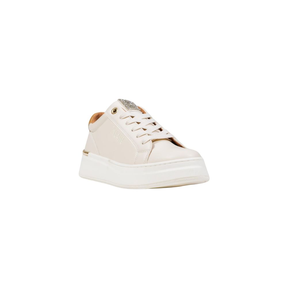 Alviero Martini Prima Classe White Polyethylene Chunky Sneakers