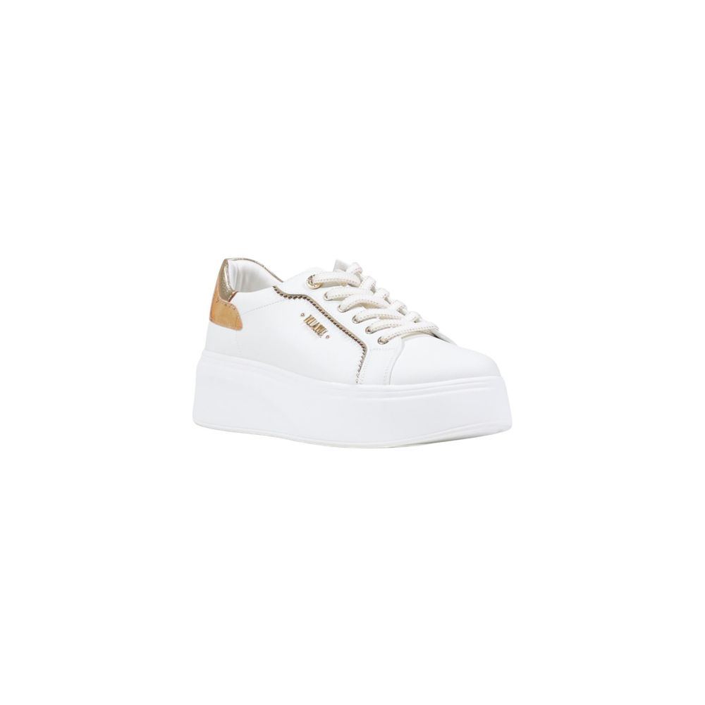 Alviero Martini Prima Classe White Polyethylene Platform Sneakers