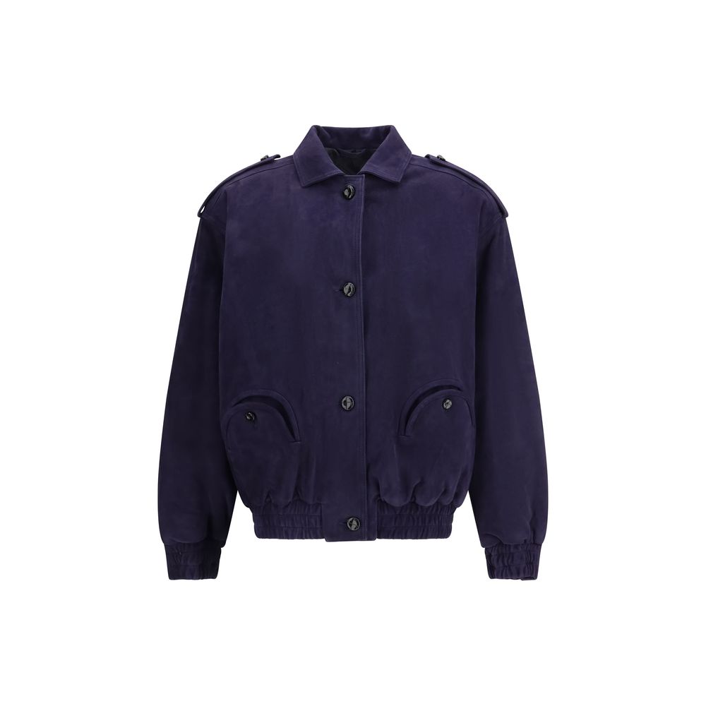 Blazé Milano Blue Lamb Ovis Aries Bomber