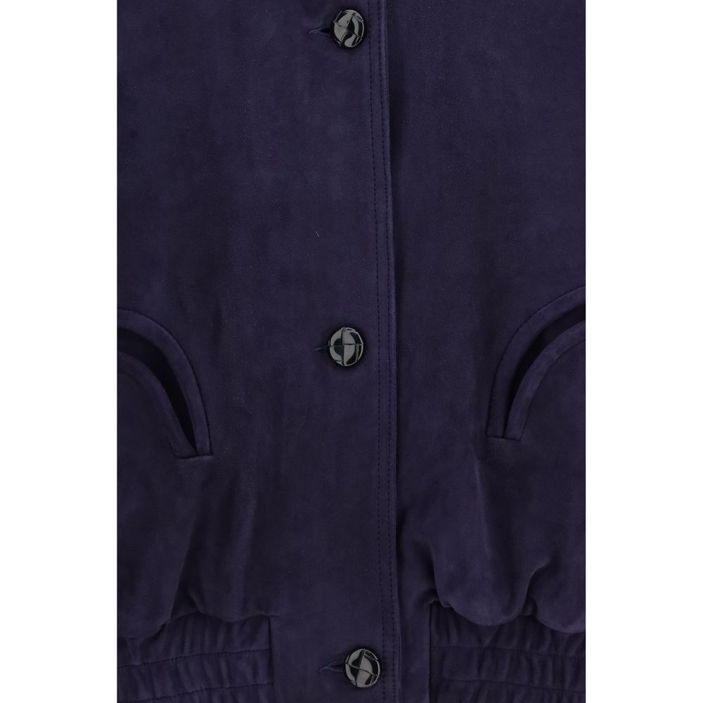 Blazé Milano Blue Lamb Ovis Aries Bomber