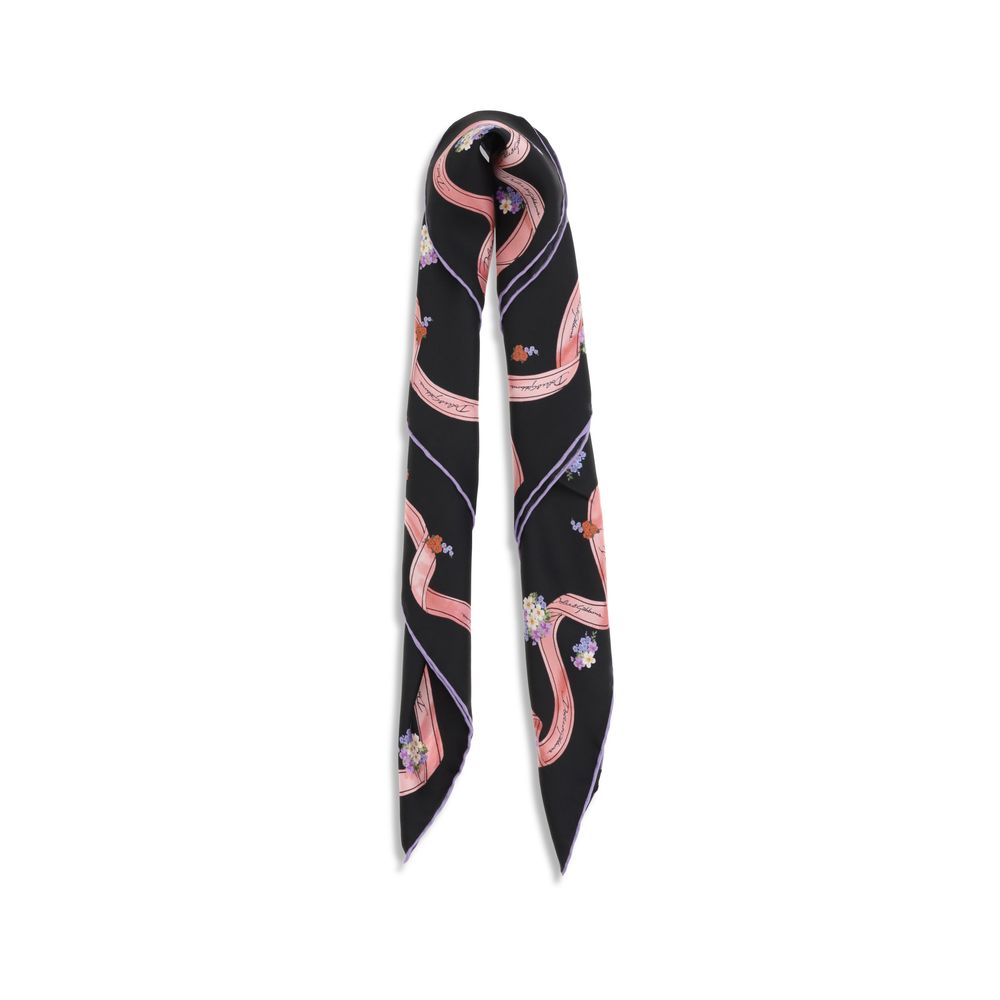 Dolce & Gabbana Multicolor Silk Scarf