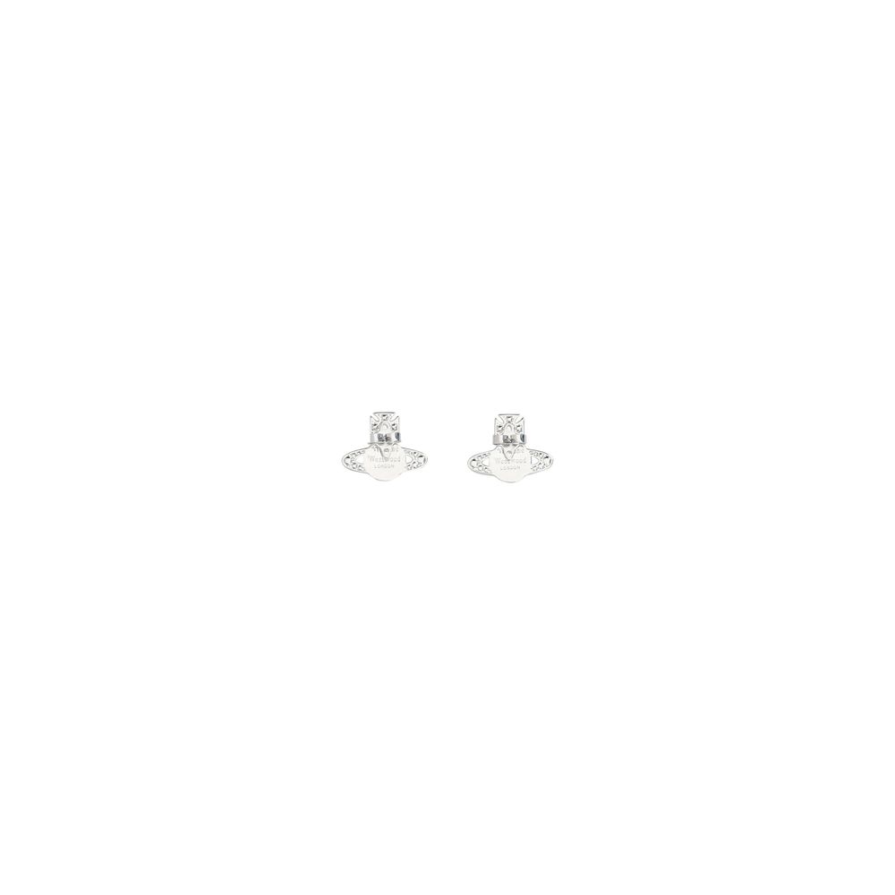 Vivienne Westwood Silver Brass Earrings