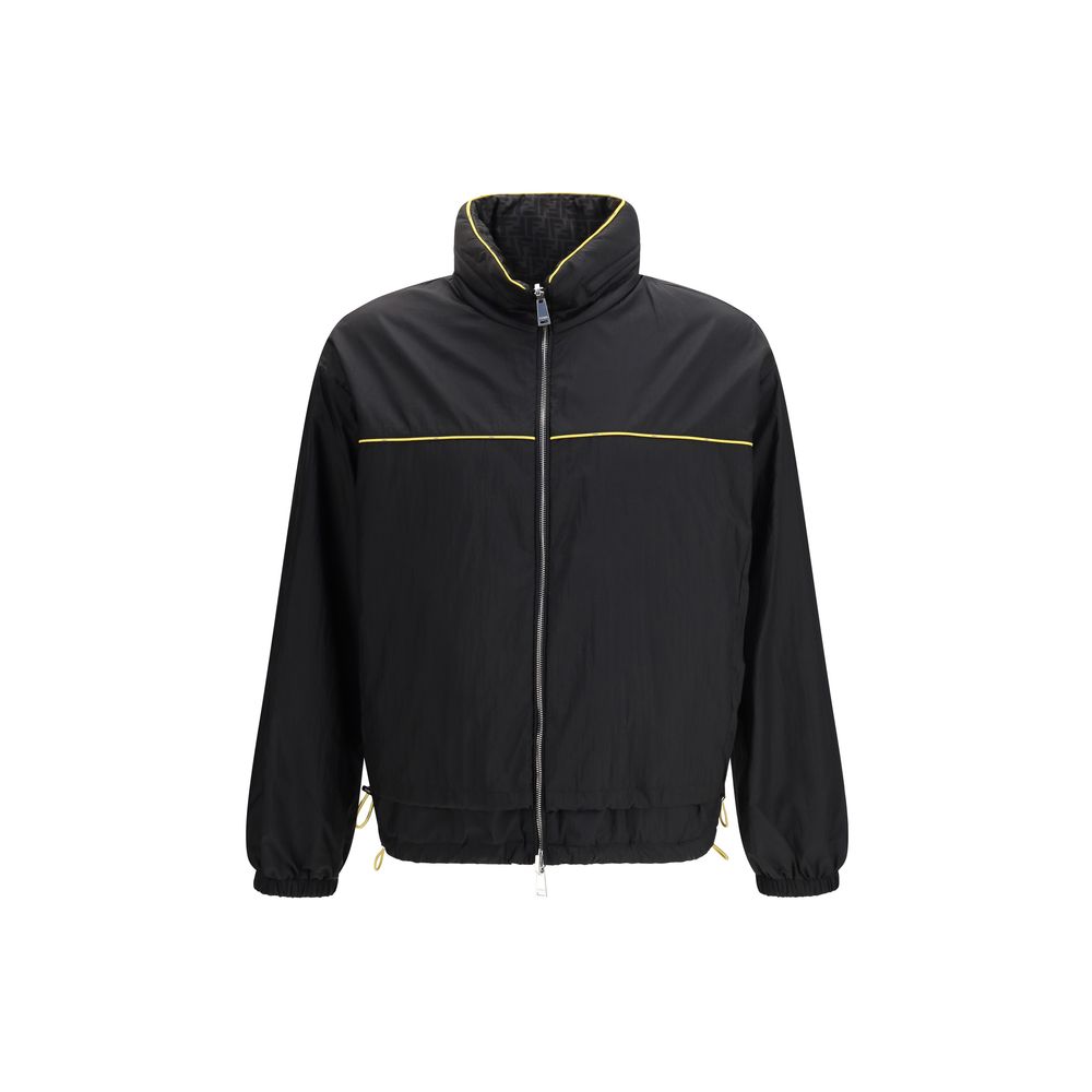 Fendi Black Polyamide Shell Jacket