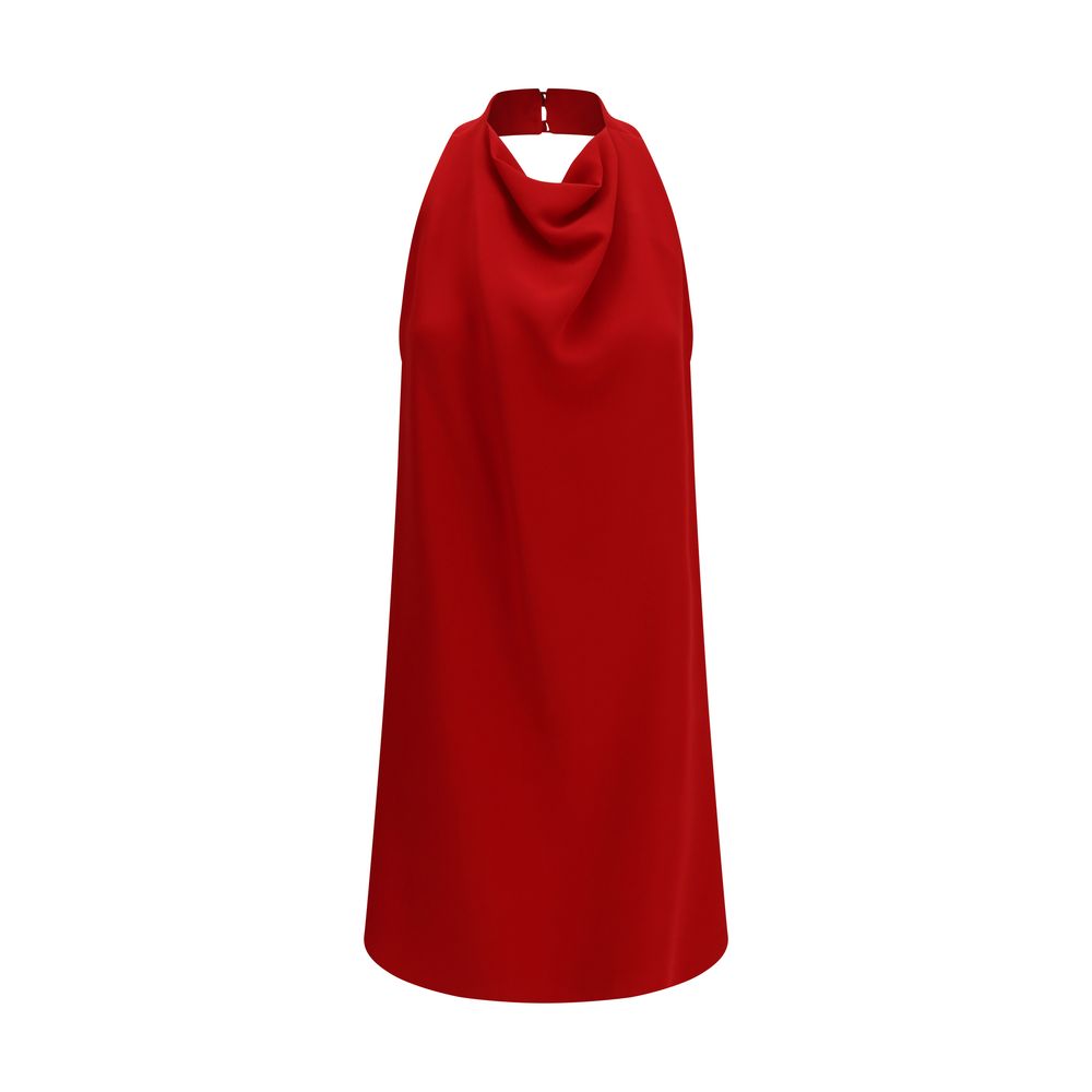 Valentino Garavani Red Silk Casual Dress