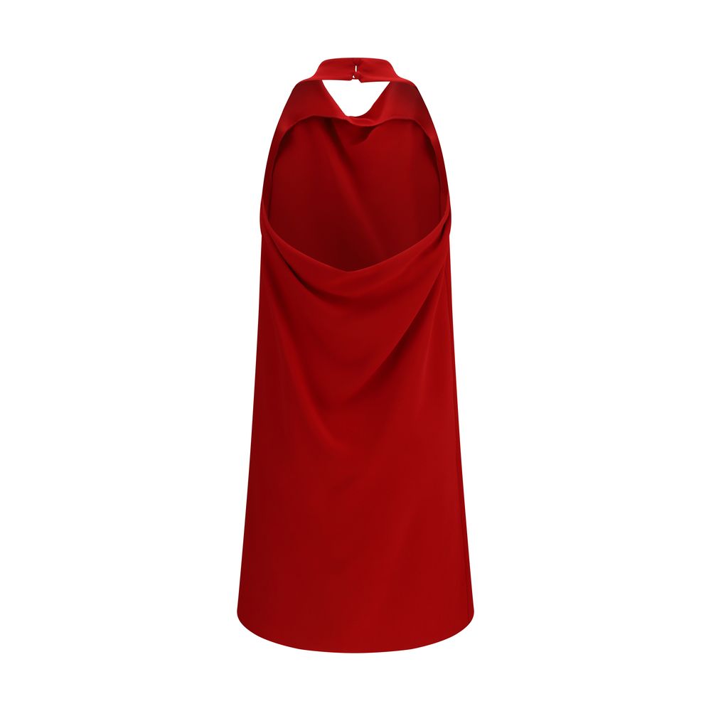 Valentino Garavani Red Silk Casual Dress