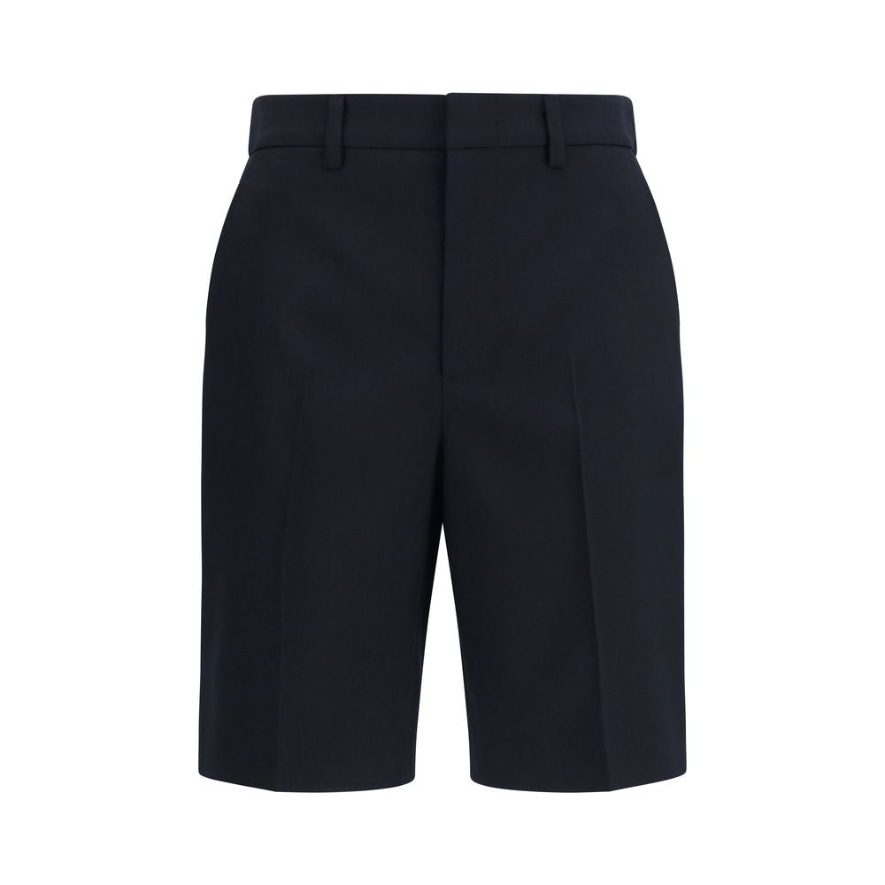 Gucci Black Cotton Short And Mini Shorts