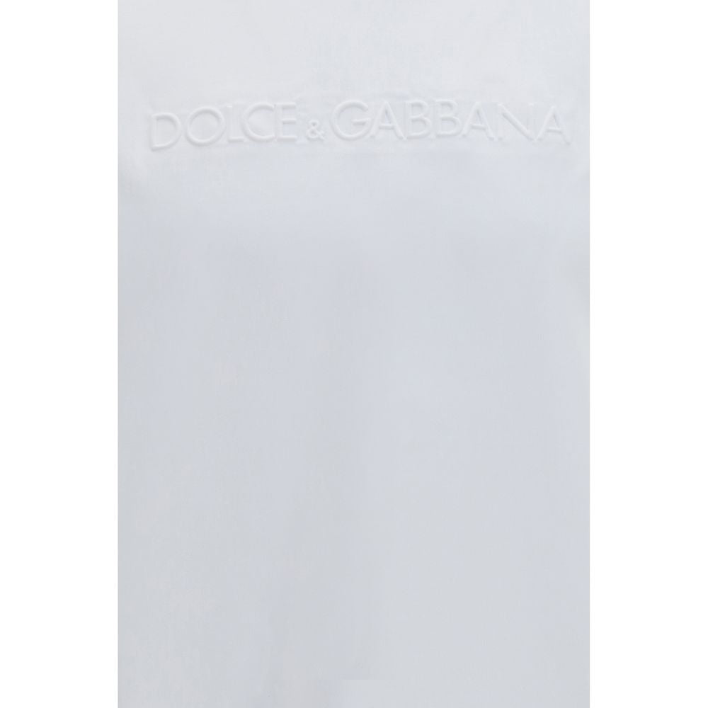 Dolce & Gabbana White Cotton T-Shirt