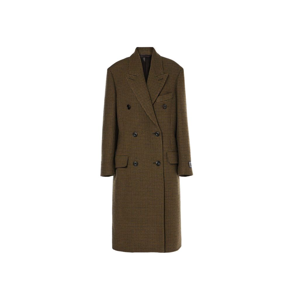 Acne Studios Brown Fibers Coat