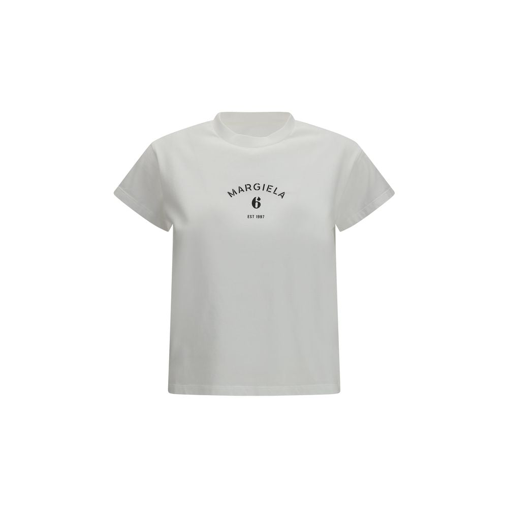 MM6 White Cotton T-Shirt